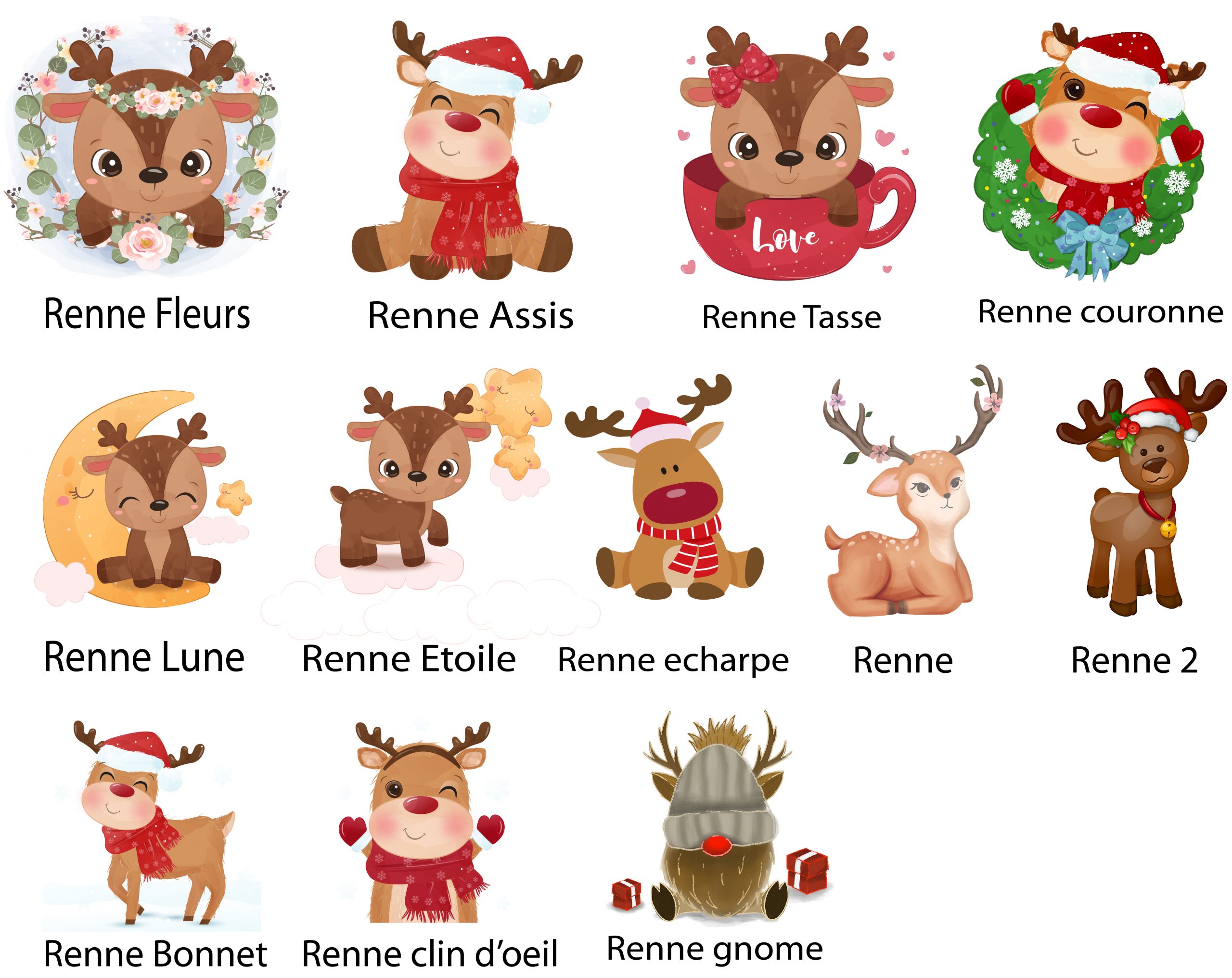 La boutique d'ellie - Body de Noël-collection rennes