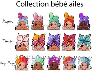 collection bébé ailes
