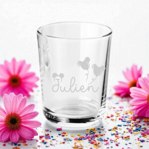 verre eau disney ballon garcons