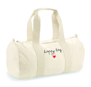 dos sac polochon rouge