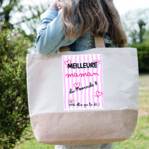 Sac " Meilleure Maman "