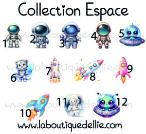 dessin collection espace